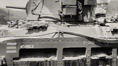 Matilda II tanks in Australian Service during the Battle of North Borneo