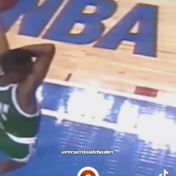 Dee Brown y las Reebok Pump! Ganadores del concurso de mates de la NBA'91