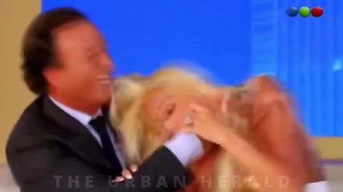 Julio Iglesias video forcibly kissing TV host goes viral amid sexual assault allegations