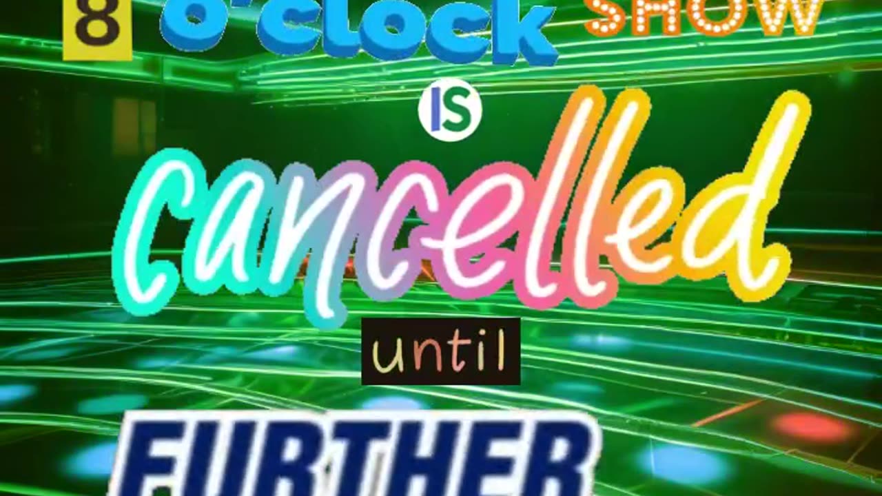 MattTaylorTV!'s 8 O'Clock Show is Cancelled Until Further Notice.