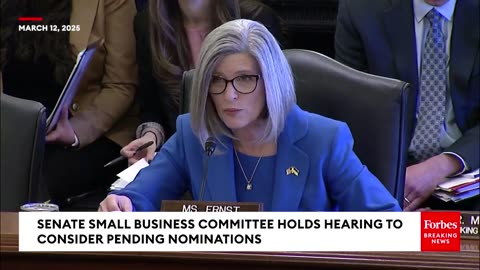 Joni Ernst Asks SBA Nom If He Supports Increased 'Transparency' In Agency's Rule Making Procedures