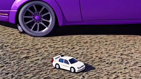 Big Car Vs. Small Car ! #rccar #drifting
