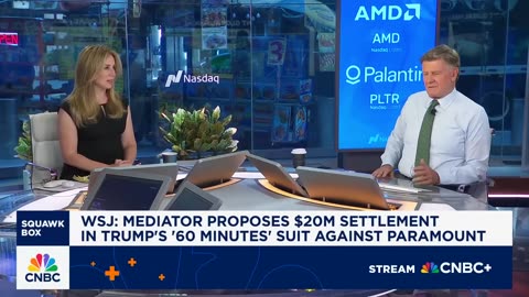 Mediator Proposes $20M Settlement in Trump's '60 Minutes' Suit