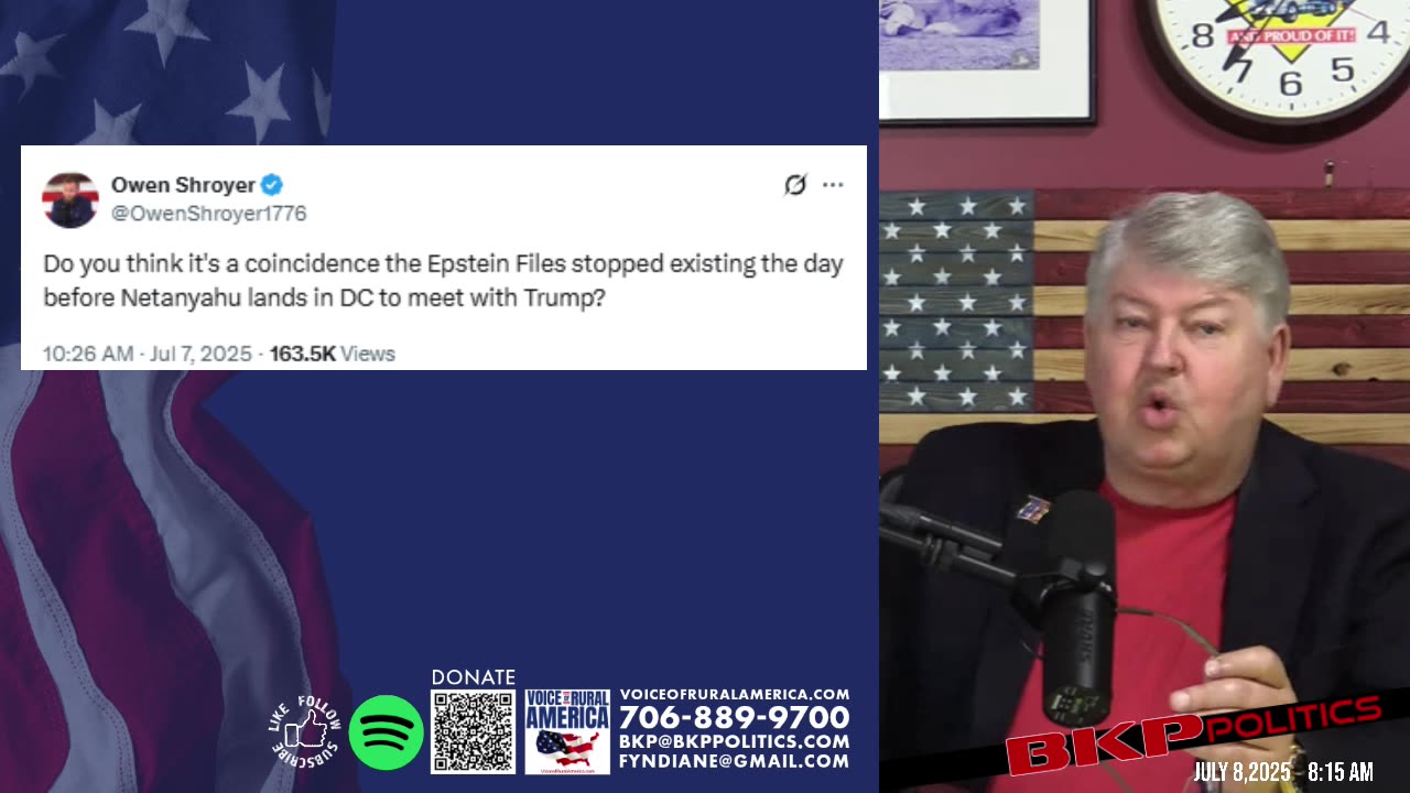 Trump’s Epstein Cover-Up? Netanyahu’s DC Visit, Musk’s Bombshell