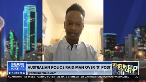 AUSTRALIAN POLICE RAID MAN’S HOME OVER TWEET