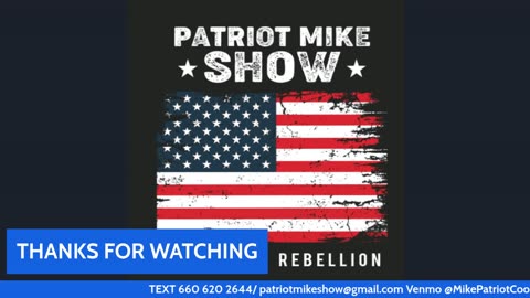 PATRIOT MIKE SHOW March 24 2025