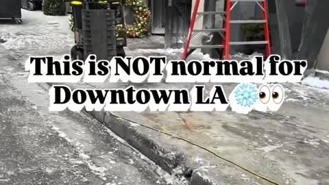 Behind the scenes of JUMANJI 4 in Downtown LA 👀❄️