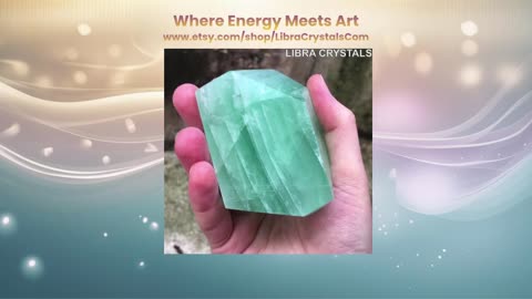 Banded Green Fluorite Freeform | Focused Intention, Mental Clarity & Calm Energy