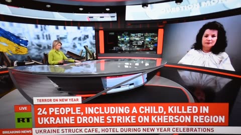My Comments on RT: New Years Eve Ukraine's drone strikes on Kherson region many dead