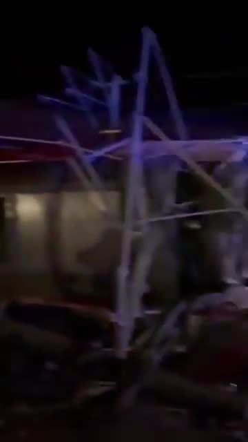 Visuals shows the condition of an Iryo high speed train after it derailed in Spain