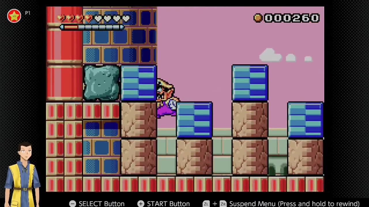 Wario Land 4 (GBA-SOs) day 1