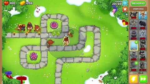 Bloons TD 6 Ape Field Hard Round 20