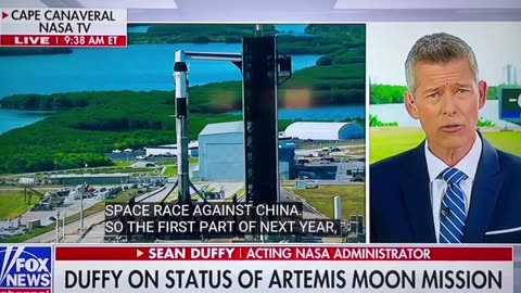 NASA Dir Sean Duffy we will build a base on the moon