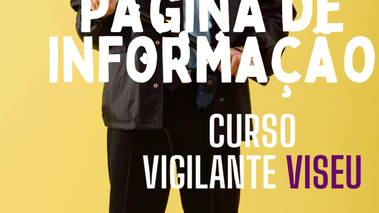 Curso vigilante Viseu