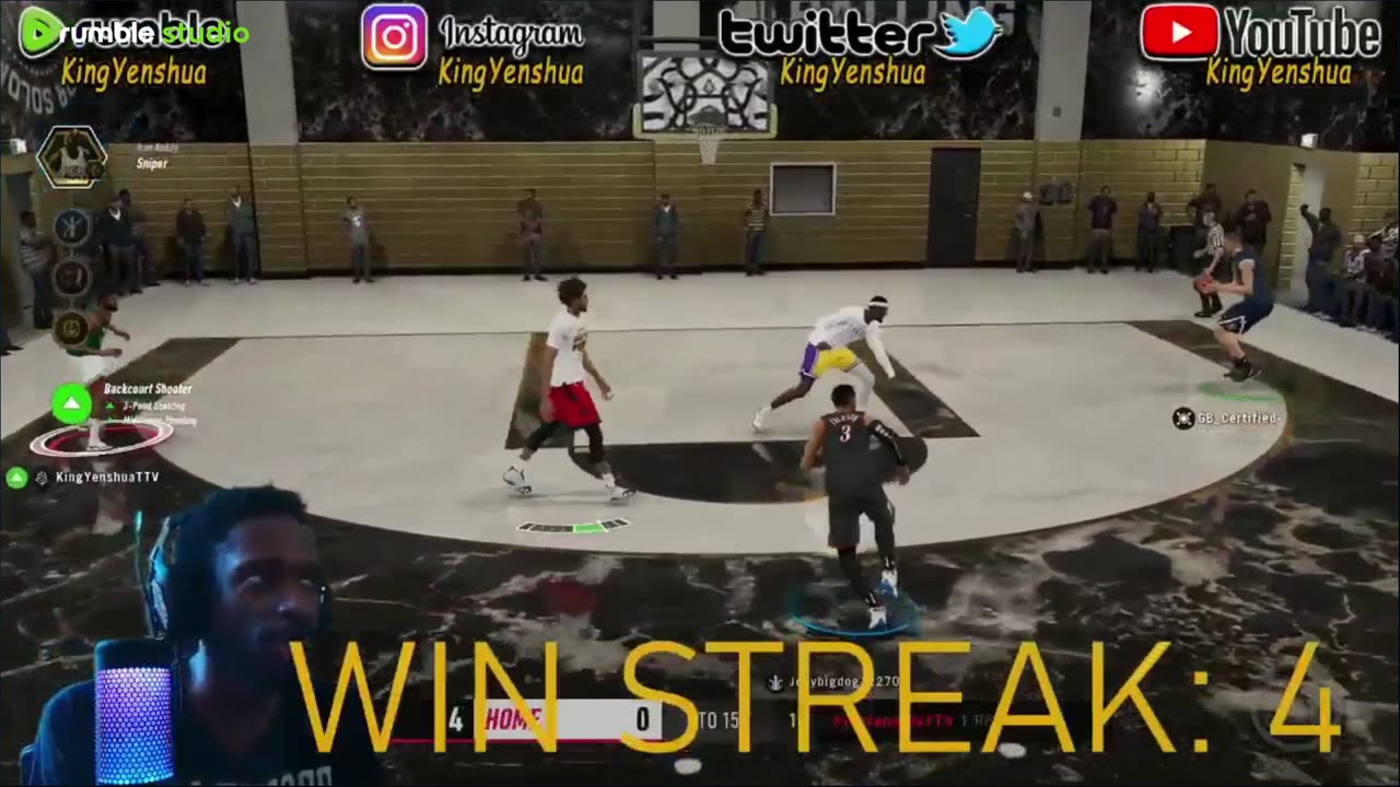 NBA LIVE 19 LIVE HIGHLIGHTS!! PLAYSTATION EDITION: THE WIN STREAK CONTINUES