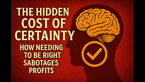 🎯 Live Workshop/Q&A – The Hidden Cost of Certainty: How Needing to Be Right Sabotages Profits