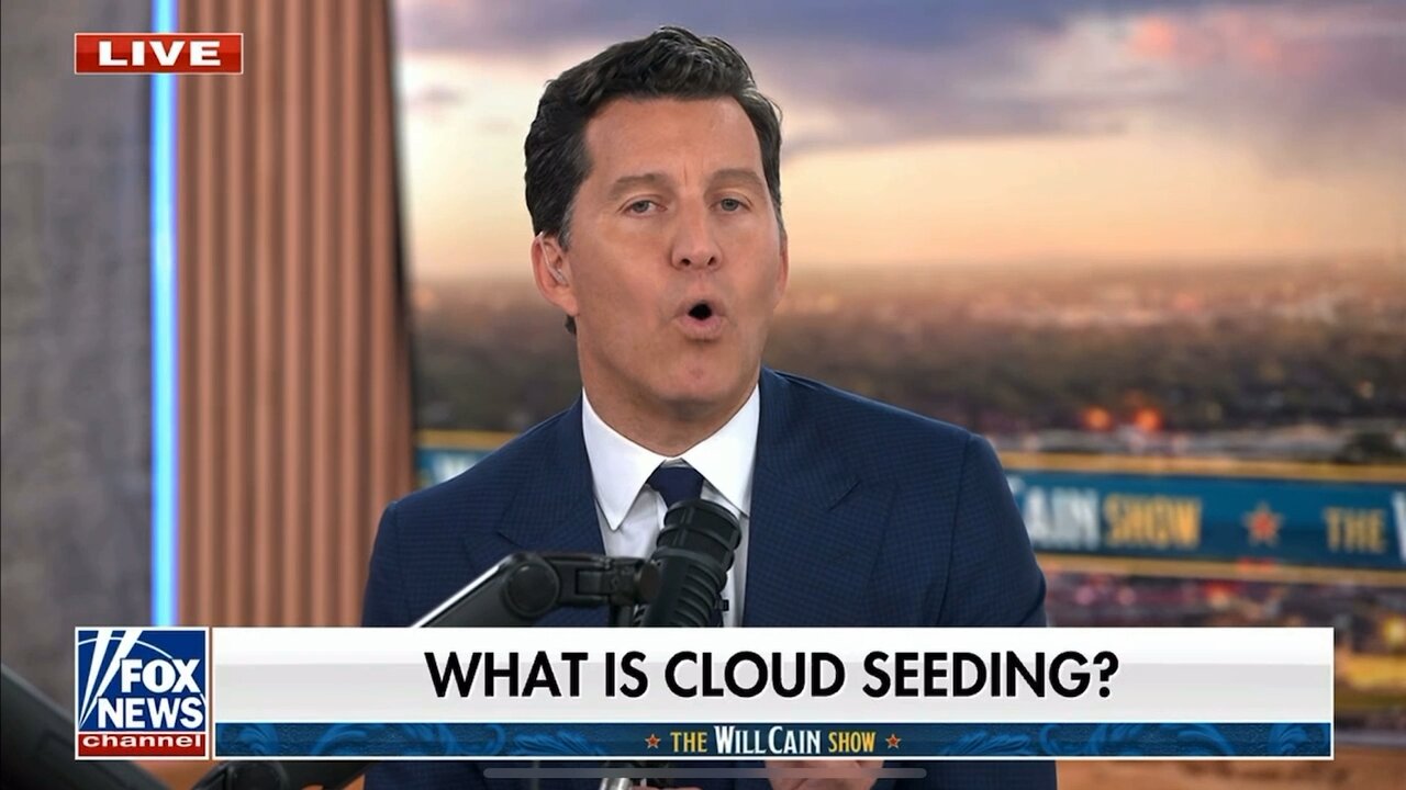 Fox News Did An Entire Segment On Cloud Seeding & Weather Modification