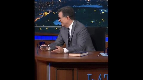 Yet Stephen Colbert wonders why his show was cancelled