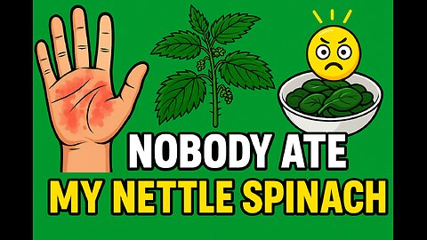 Nobody Ate My Nettle Spinach 😂 #comedyshorts