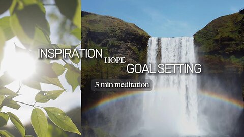 try this quick meditation for instant inspiration