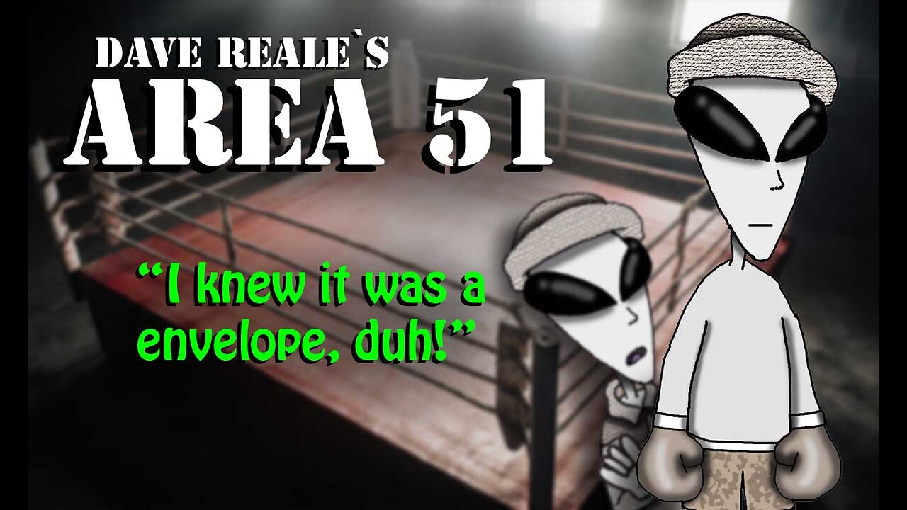 Aliens at Area 51 boxing