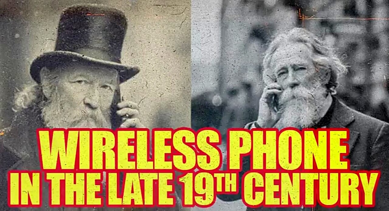 WIRELESS PHONE IN THE LATE 19TH CENTURY 📱