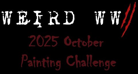 2025 October Painting Challenge