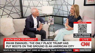 Dems Rahm Emanuel And Dana Bash Decry Trump Deploying Troops To U.S. Border Instead Of Foreign Wars