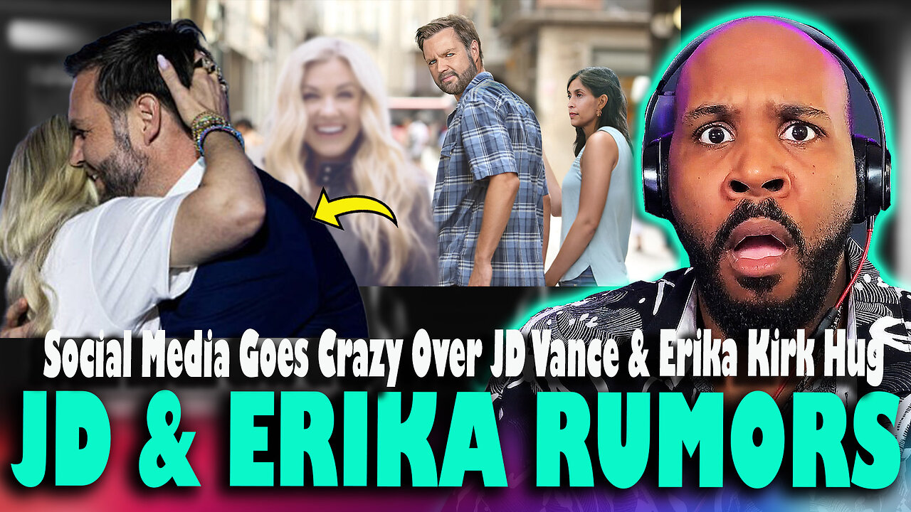 That Hug Went TOO FAR?! Erika Kirk & JD Vance Set the Internet on Fire