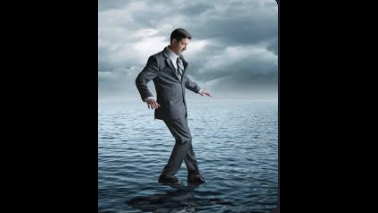 Camina sobre las aguas...