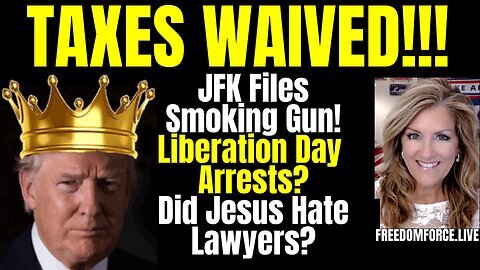 Live:Trump Liberation Day! Waive Taxes! JFK Blasts! War?