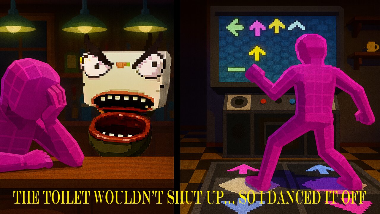 The Toilet Wouldn’t Shut Up… So I Danced It Off - GlitchSPANKR Ep. 4 Follow Up