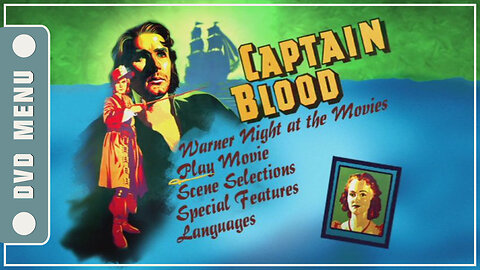 Captain Blood - DVD Menu