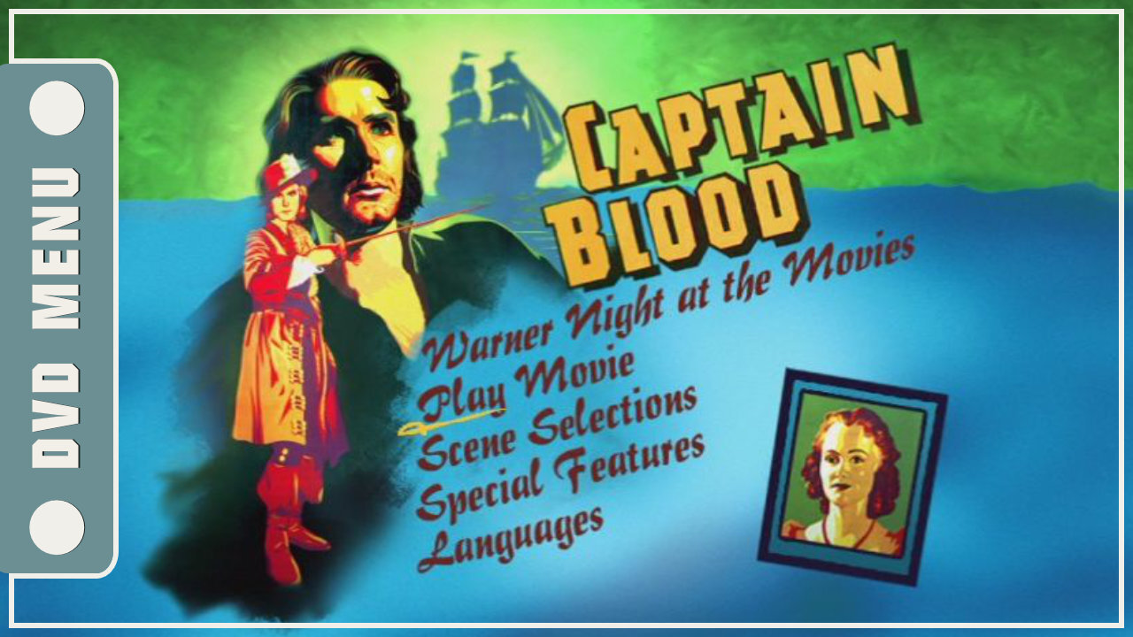 Captain Blood - DVD Menu