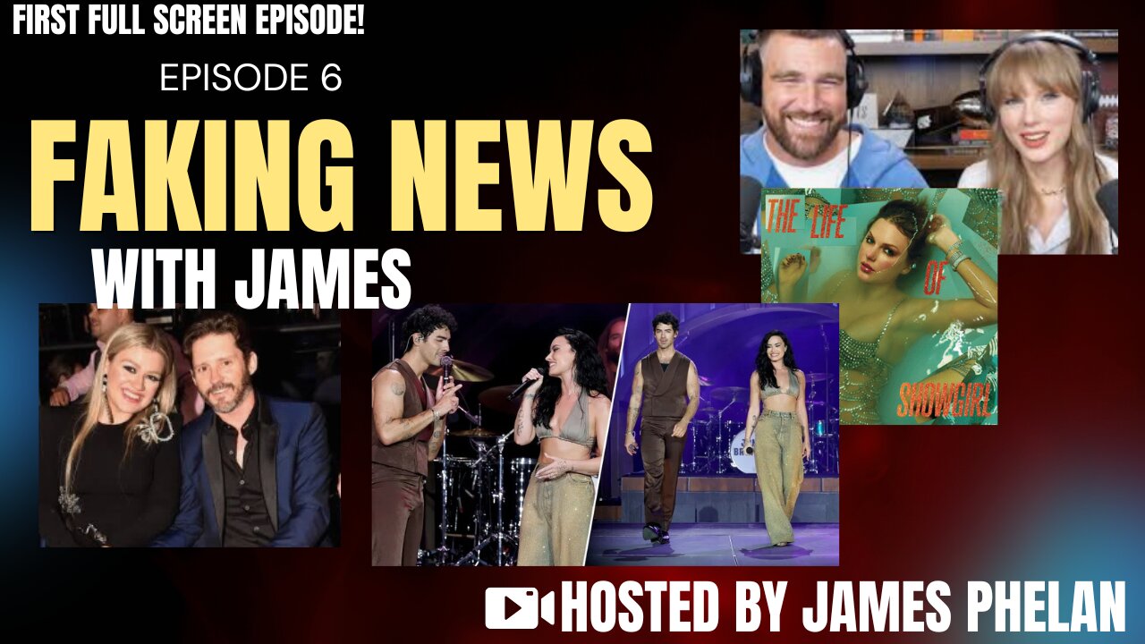 Kelly's Secret Tragedy, Taylor’s Album Reveal & Demi’s Reunion | Faking News With James | EP. 6