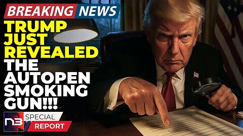 🚨BREAKING: The Two Tiny AUTOPEN Holes Trump Found Just Destroyed Biden's Entire Legacy & Exposed All