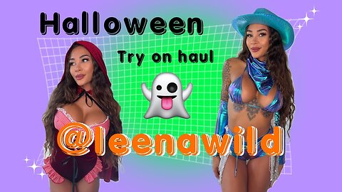 HOT GIRL HALLOWEEN COSTUME TRY-ON HAUL