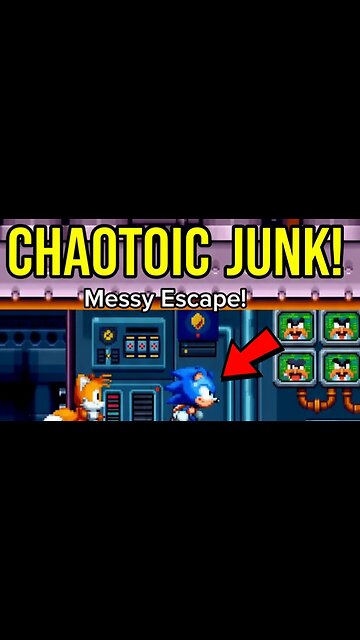 Things Got A Little Bit Messy! Sonic & Tails Robot Scrap Challenge