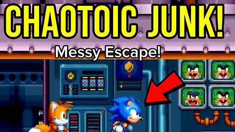 Things Got A Little Bit Messy! Sonic & Tails Robot Scrap Challenge