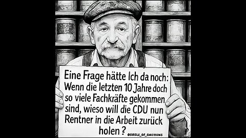 Stell dir dabei ein Stahlwerk mit 71 Jahre alter Menschen vor.