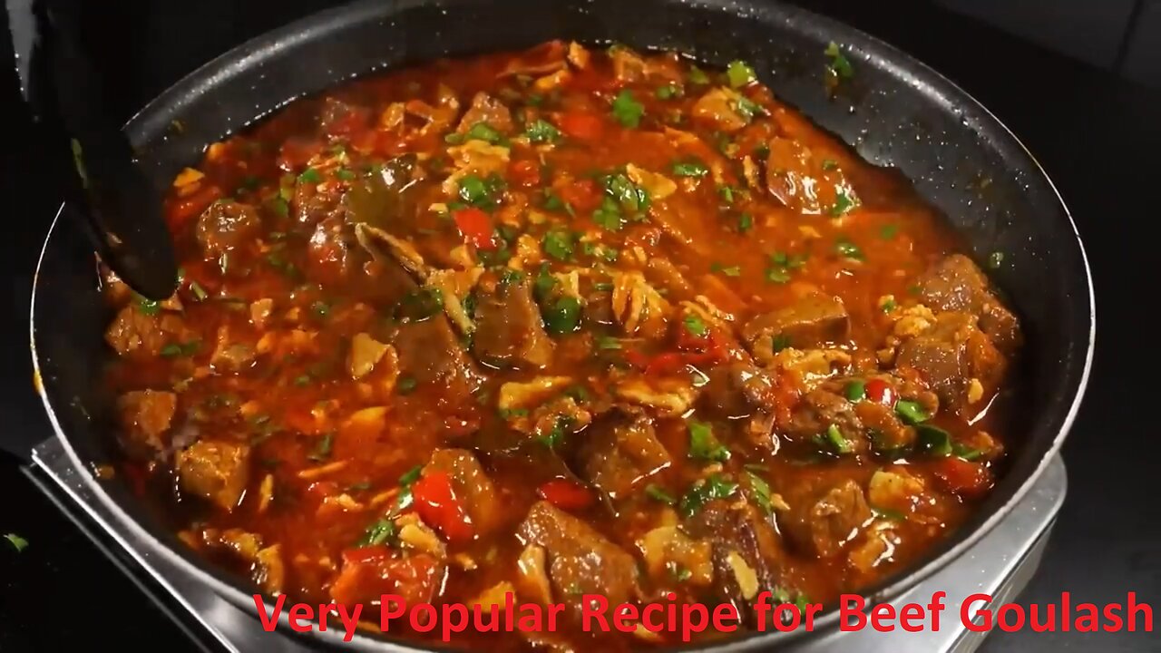 A Very Popular Recipe for Beef goulash! Very simple and delicious ❗