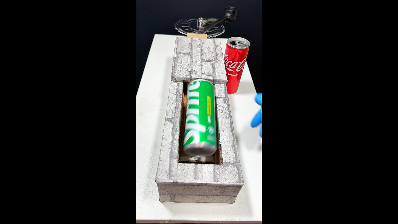 Sprite vs Coke Can Crushing FLIP CHALLENGE!
