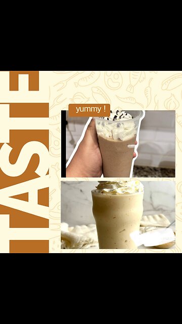 Peanut butter frappe!!