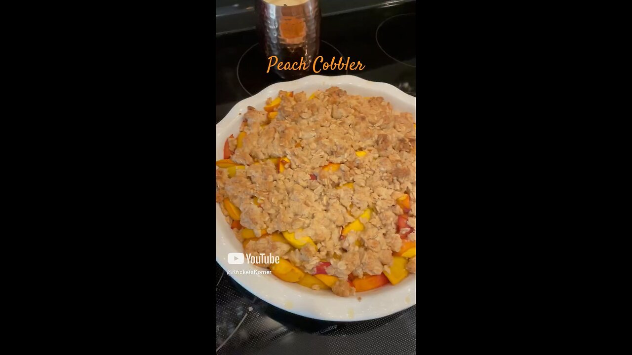Peach Cobbler