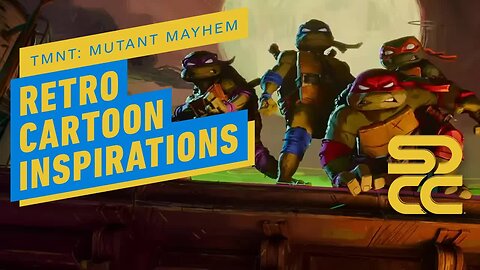 TMNT - Mutant Mayhem Director's Retro Cartoon Inspirations _ Comic Con 2023