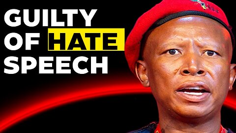 Julius Malema Was Found Guilty for Anti-White Hate Speech