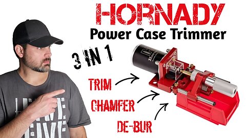 Hornady 3 in 1 Power Case Trimmer - In Depth Setup, Test, and Overview
