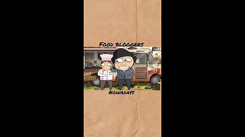 Food bloggers nowadays #food #vlog #blogger #cook #people #2danimation #animation #trendingreels #il