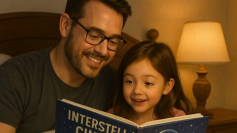 Interstellar Cinderella: A Cosmic Bedtime Journey Beyond the Stars