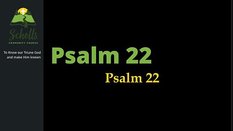 Psalm 22